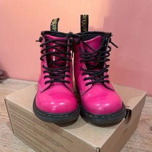 Hot Pink Toddler Doc Martens